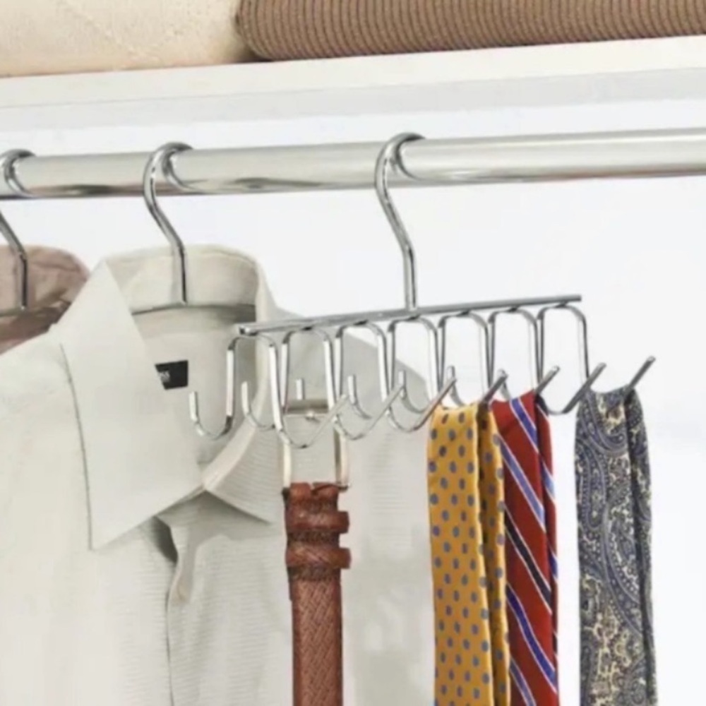 Tie Belt Jewelry Scarf Hanger